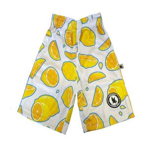 Flow Society Big Boys' Lemon Squeeze Shorts -White