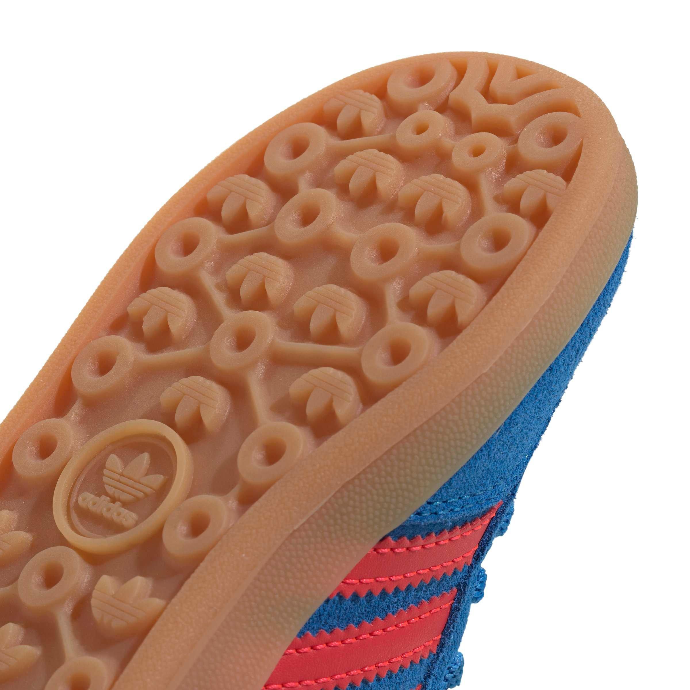 adidas Originals Gazelle Indoor CCEL "Lucid Ray Blue/Lucid Red/Gum 2" Infant Boys' Shoe - BLUE/RED/GUM Thumbnail View 7