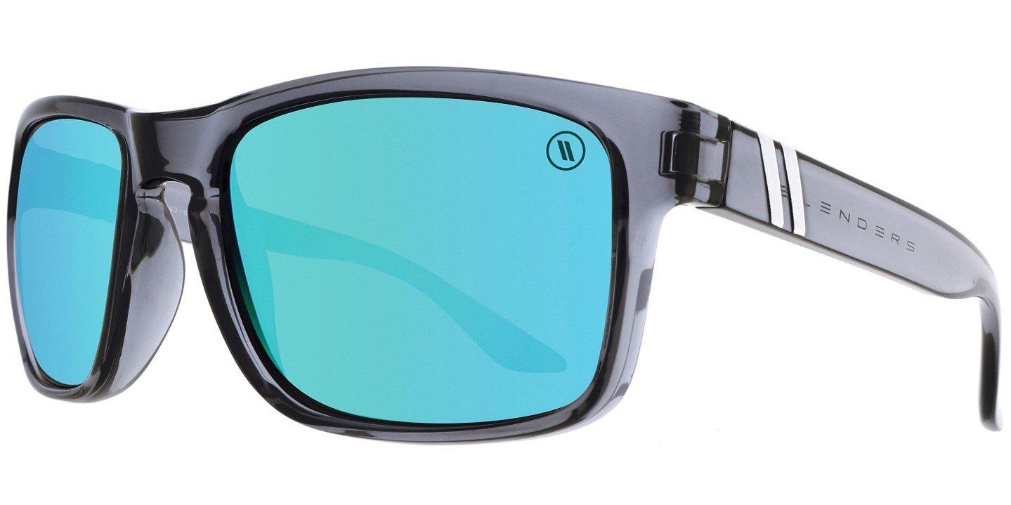 Blenders Canyon North Point Blue Polarized Mirrored Sunglasses - BLUE Thumbnail View 1