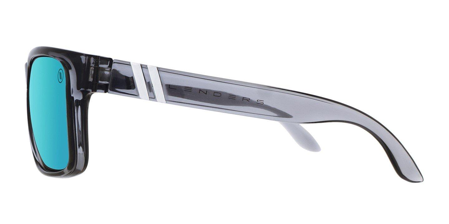 Blenders Canyon North Point Blue Polarized Mirrored Sunglasses - BLUE Thumbnail View 3