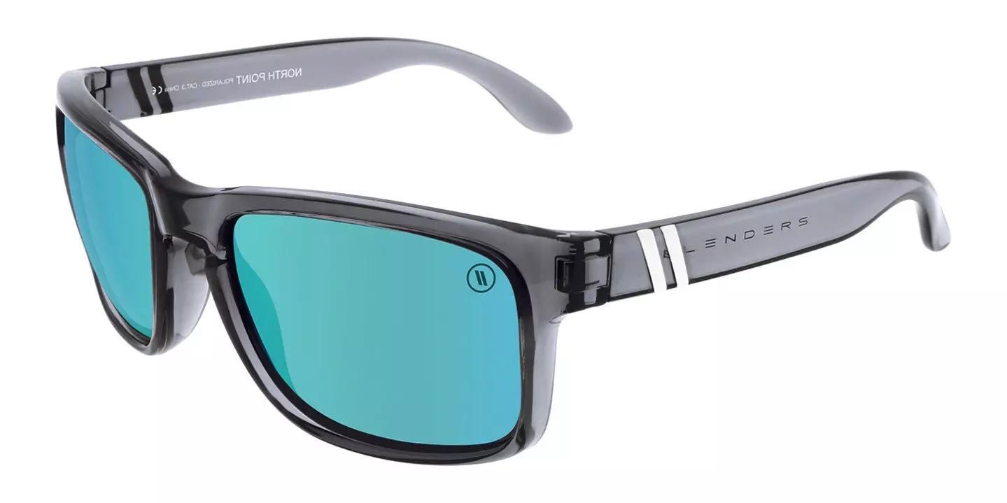 Blenders Canyon North Point Blue Polarized Mirrored Sunglasses - BLUE