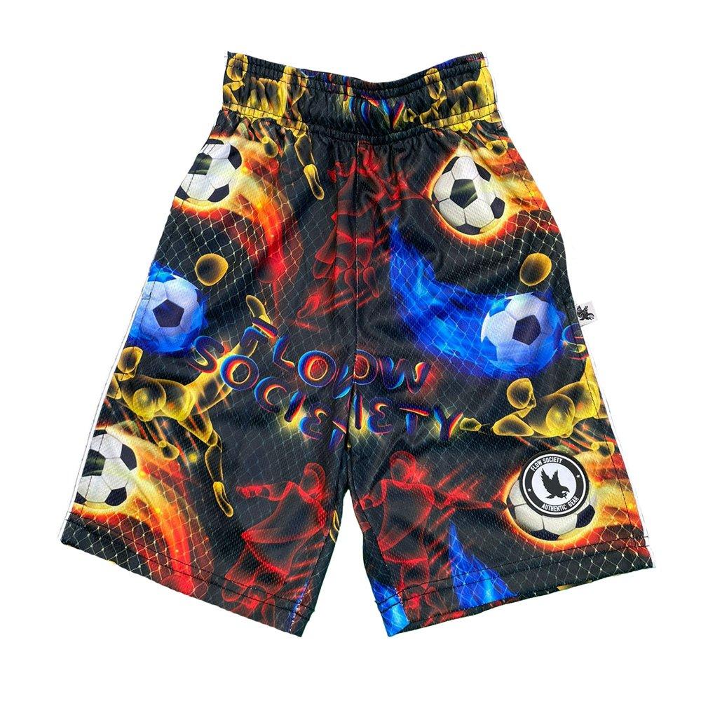 Flow Society Big Boys' Soccer Nets Shorts - Black - BLACK Thumbnail View 1