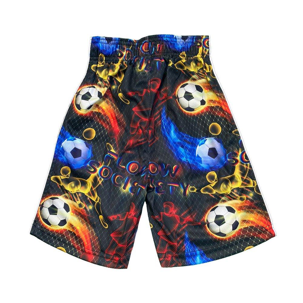 Flow Society Soccer Nets Big Boys' Black Shorts