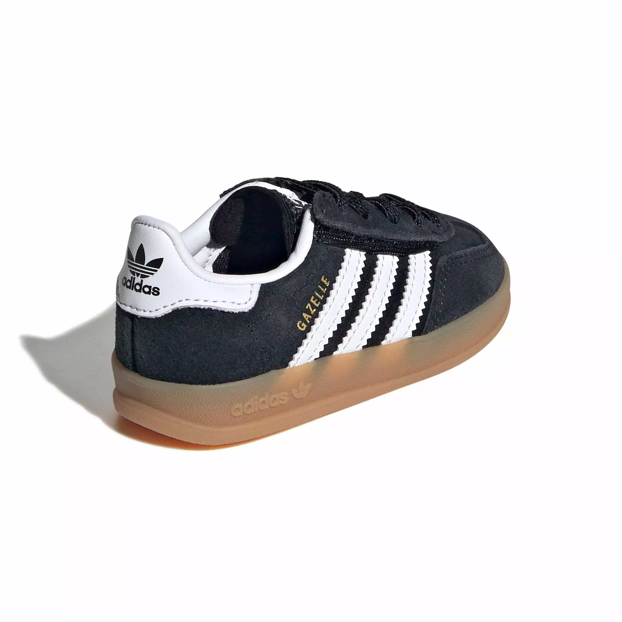 adidas Originals Gazelle Indoor CCEL "Core Black/Ftwr White/Gum 2" Infant Boys' Shoe - BLACK/WHITE/GUM