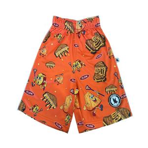 Flow Society Big Boys' Grilled Cheese Lax Shorts -Orange