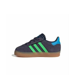 adidas Originals Gazelle Indoor CCEL "Shadow Navy/Screaming Green/Aquamarine" Infant Boys' Shoe