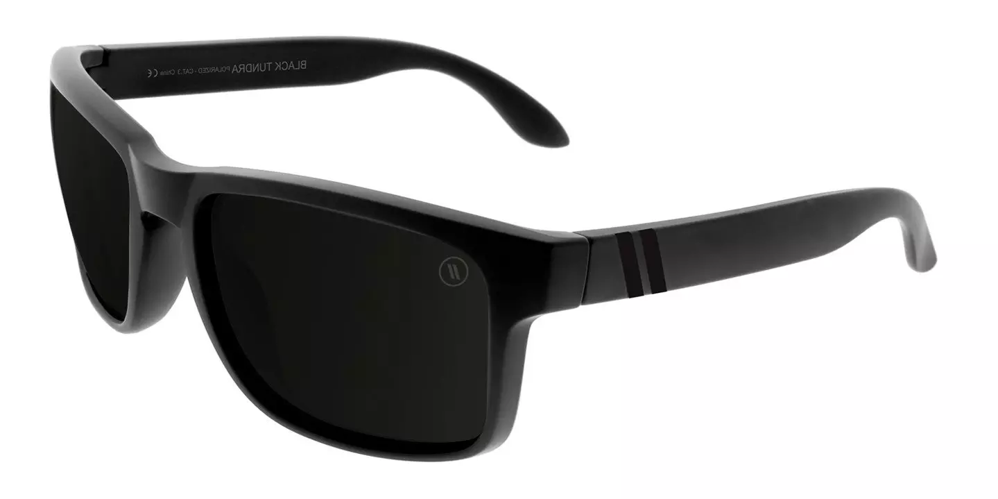 Blenders Canyon Black Tundra Polarized Sunglasses - BLACK