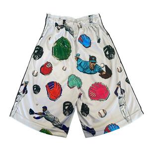 Flow Society Big Boys' Baseball Gloves Shorts -Grey