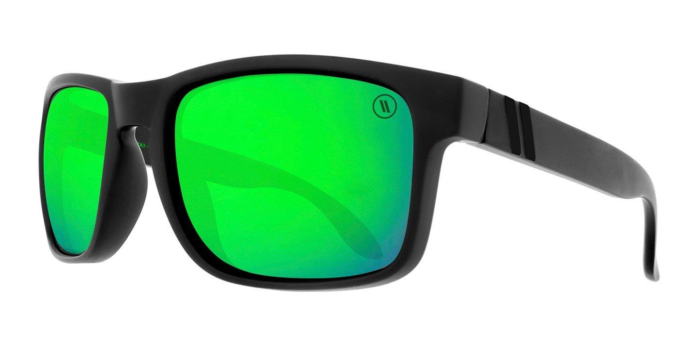 Blenders Canyon Celtic Light Polarized Mirrored Sunglasses - GREEN Thumbnail View 1