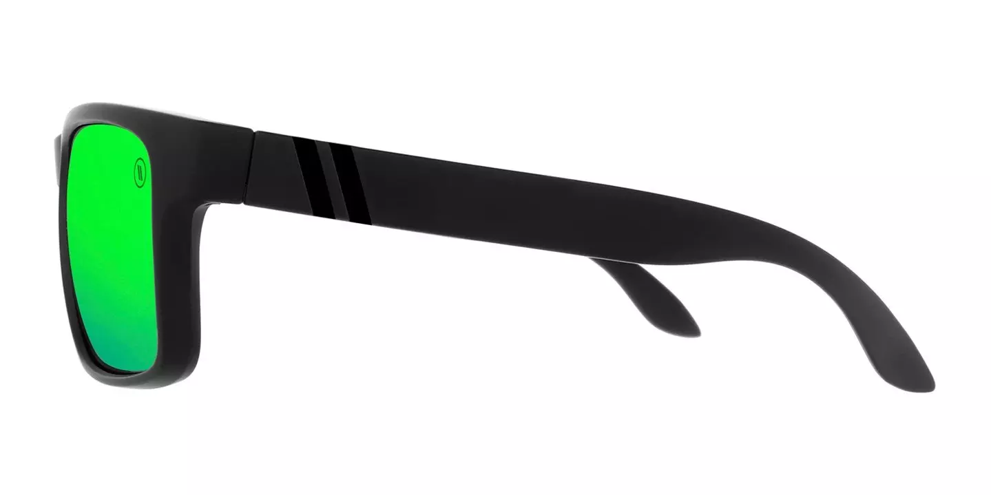 Blenders Canyon Celtic Light Polarized Mirrored Sunglasses - GREEN