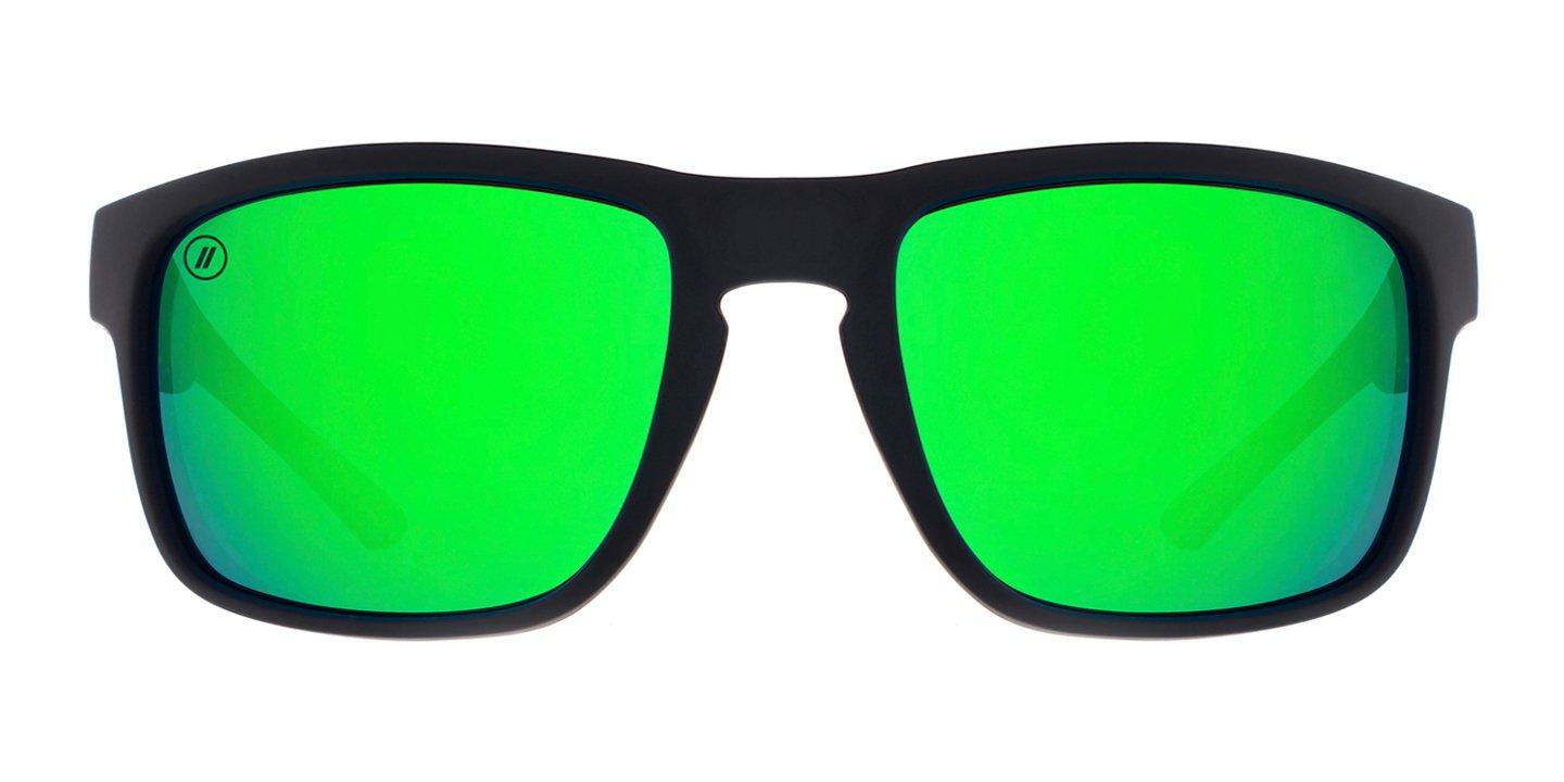 Blenders Canyon Celtic Light Polarized Mirrored Sunglasses - GREEN Thumbnail View 4