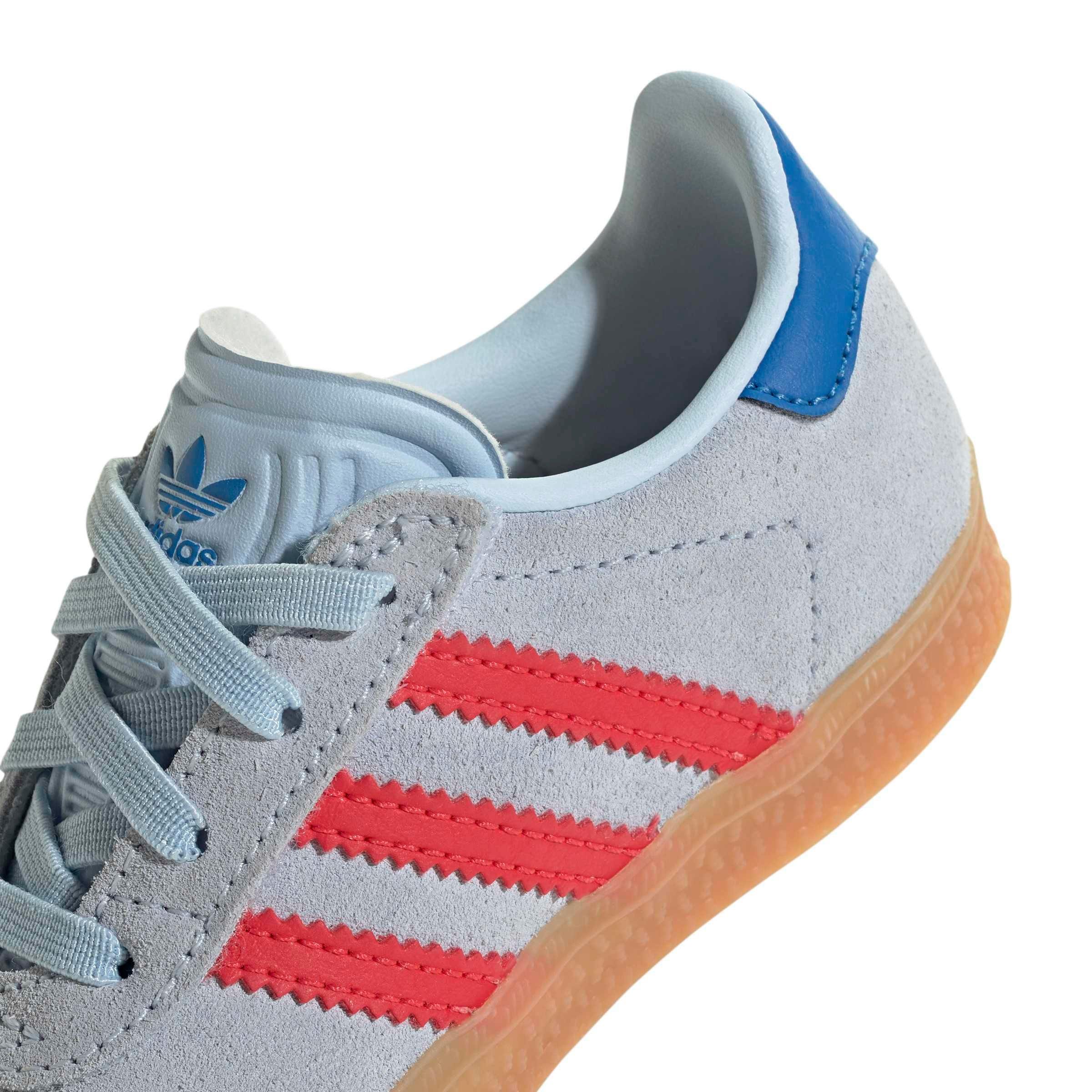 adidas Originals Gazelle CCEL Infant Boys' "Crystal Sky/Semi Lucid Red/Bluebird" Shoe