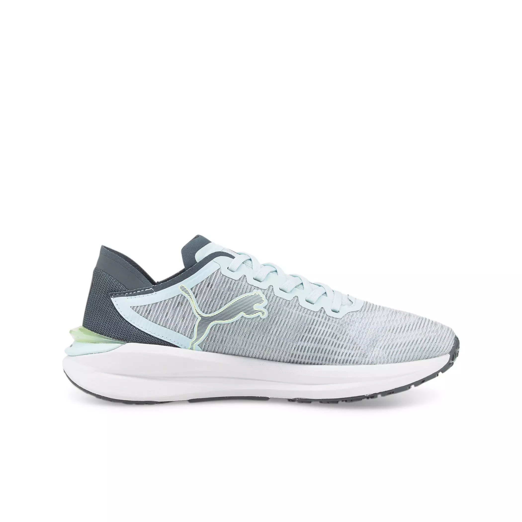PUMA Electrify Nitro "Nitro Blue/Dark Slate/Puma White/Fizzy Light" Women's Running Shoe - LT BLUE/GREY