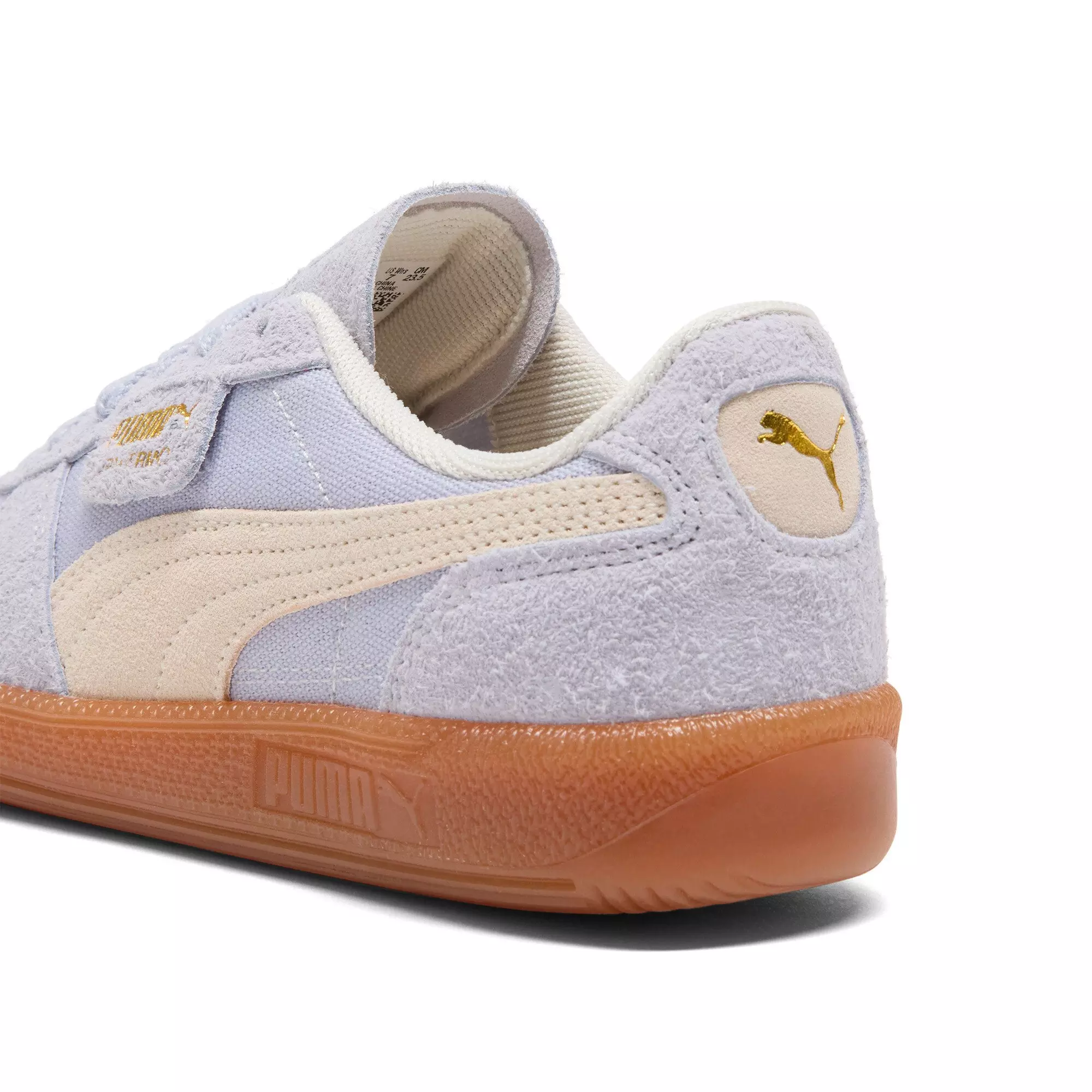 PUMA Palermo Vintage "Grey/White" Women's Shoe - GREY/WHITE
