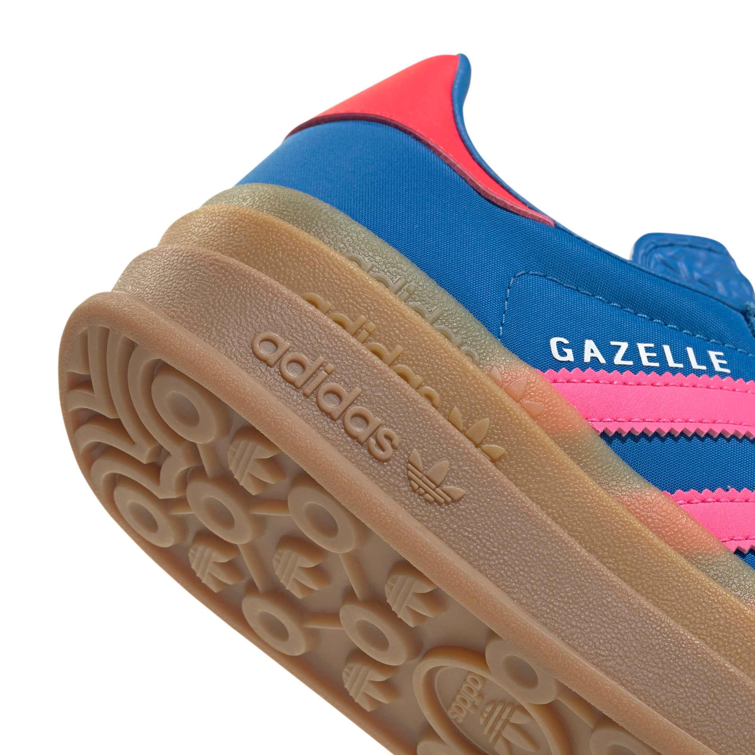 adidas Originals Gazelle Bold "Bluebird/Lucid Pink/Ftwr White" Grade School Girls' Shoe - BLUEBIRD/PINK/WHITE Thumbnail View 7