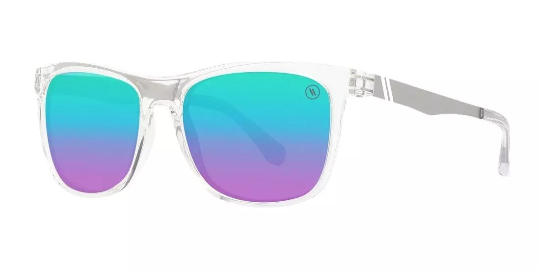 Blenders Charter Clear Wonder Polarized Mirrored Sunglasses - CLEAR