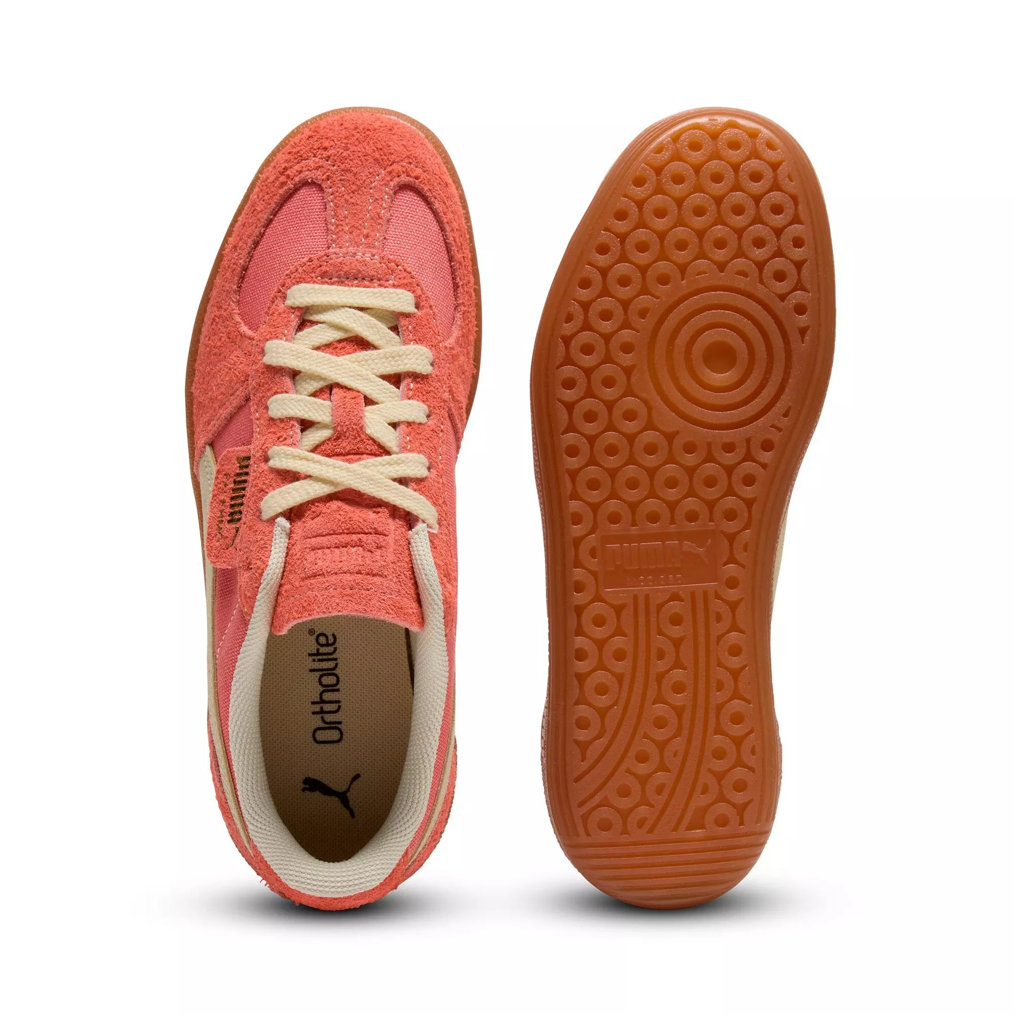 PUMA Palermo Vintage "Peach Frost/Creamy Vanilla" Women's Shoe - PEACH/VANILLA