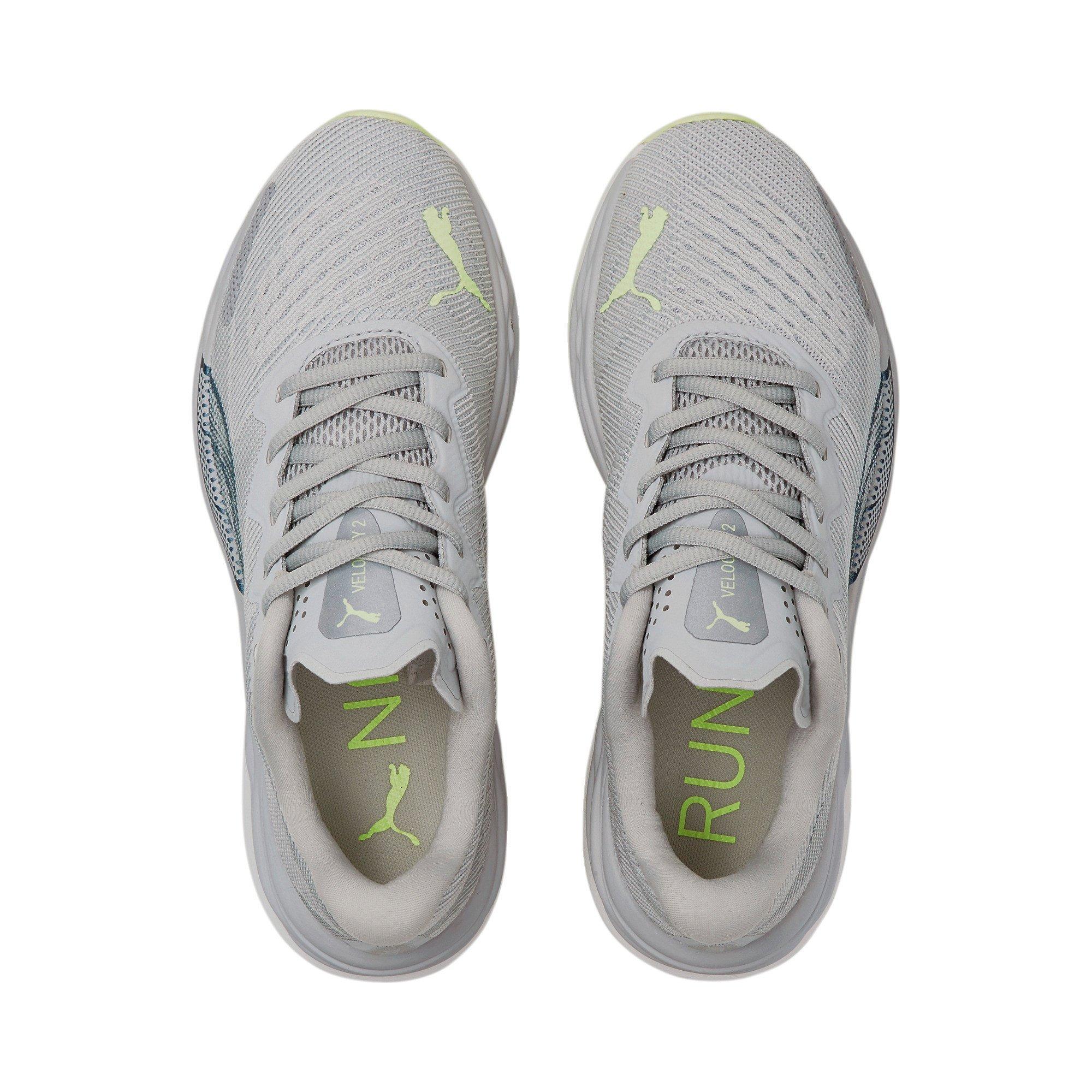 PUMA Velocity Nitro 2 "Harbor Mist/Fizzy Light" Women's Running Shoe - LT GREY Thumbnail View 4