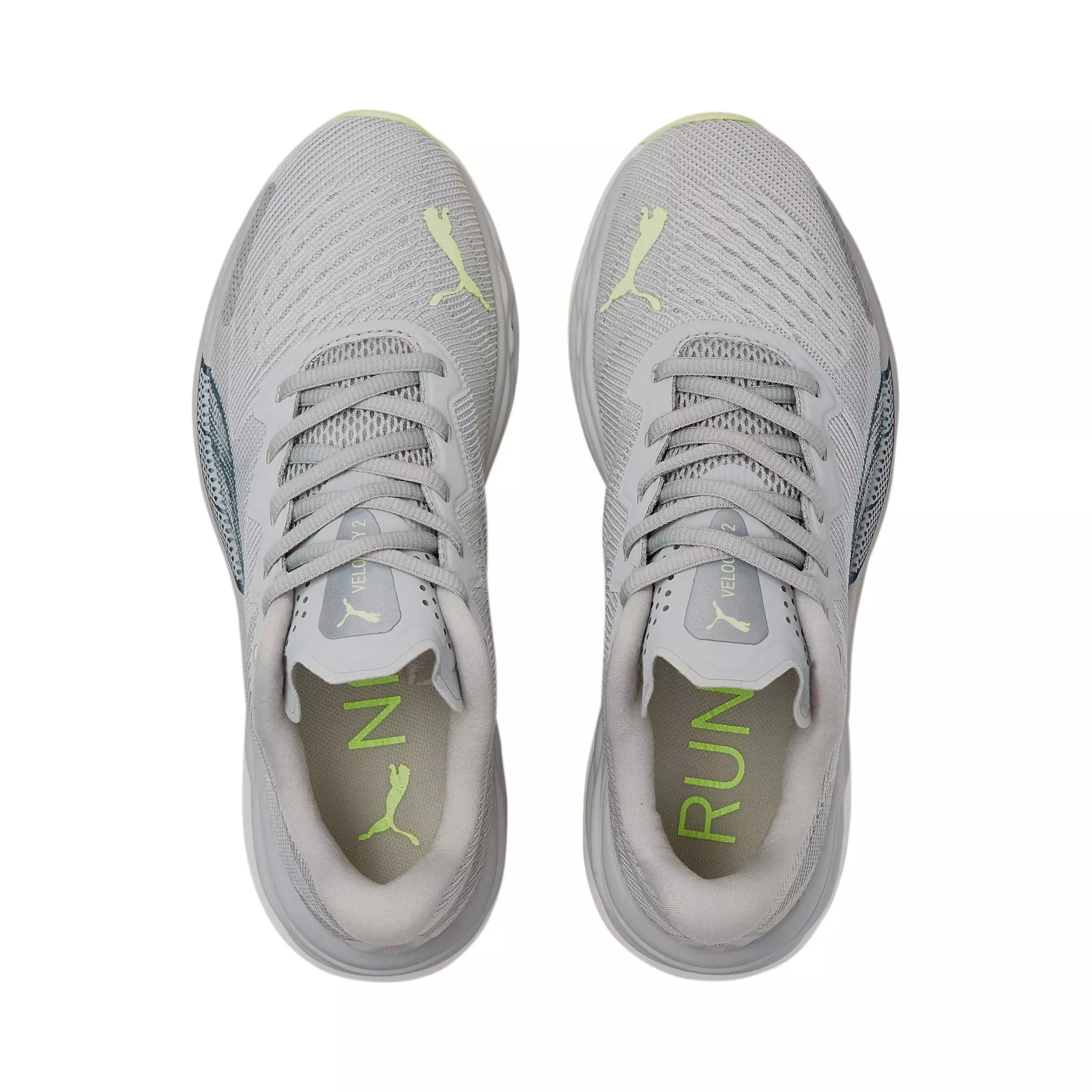 PUMA Velocity Nitro 2 "Harbor Mist/Fizzy Light" Women's Running Shoe - LT GREY