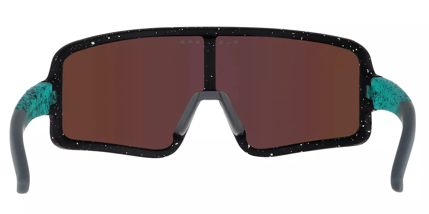 Blenders Eclipse Jaded Tiger Polarized Mirrored Sunglasses - GREEN