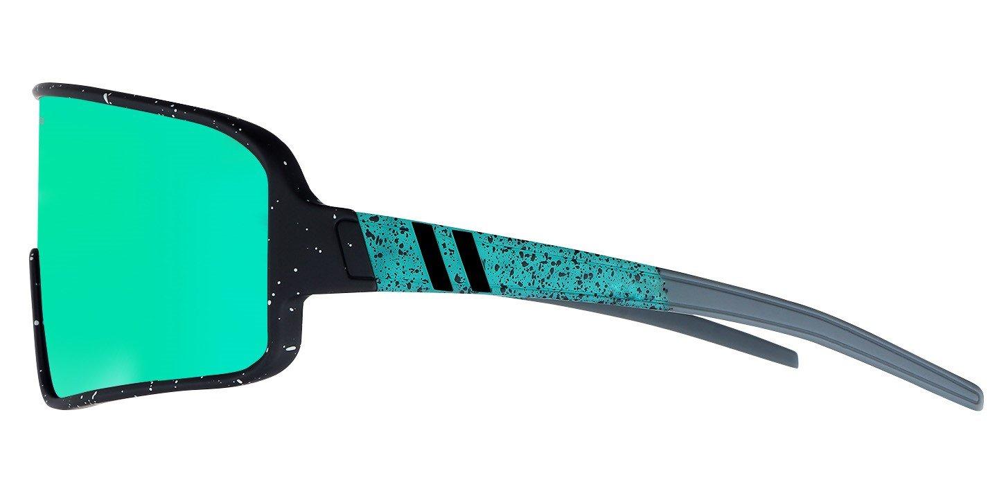 Blenders Eclipse Jaded Tiger Polarized Mirrored Sunglasses - GREEN Thumbnail View 3