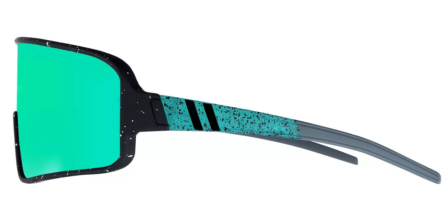 Blenders Eclipse Jaded Tiger Polarized Mirrored Sunglasses - GREEN