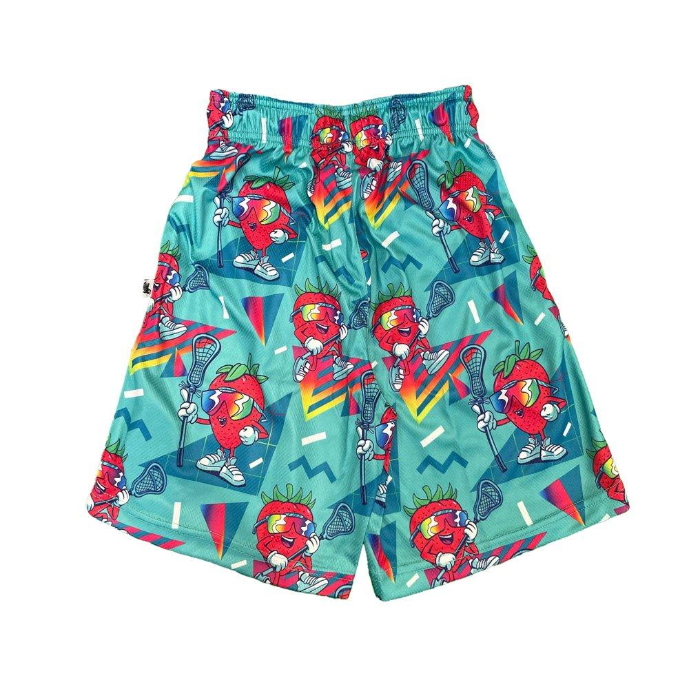 Flow Society Strawberry Lax Big Boys' Green Shorts