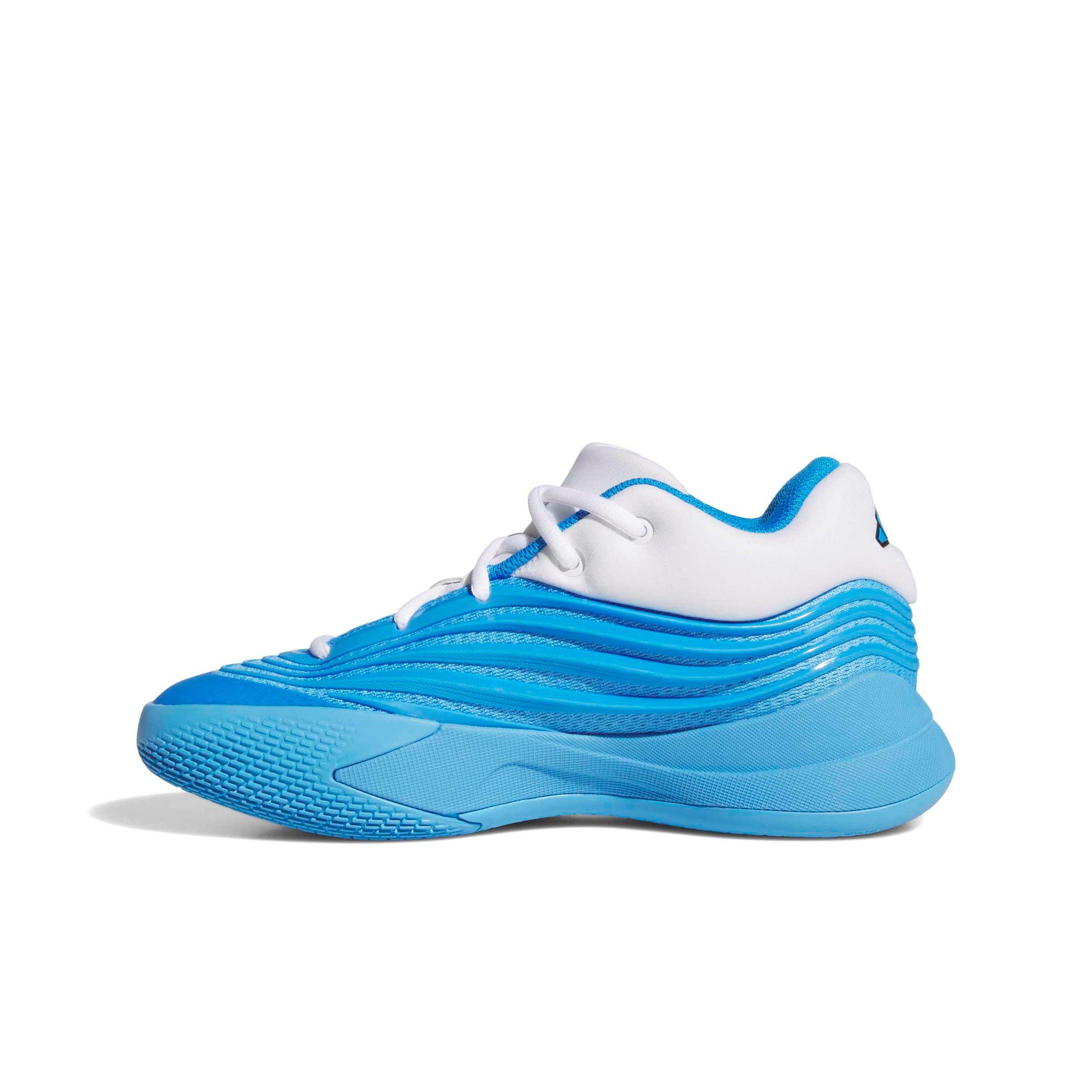 adidas Dame X Grade School Boys' "Blue Burst/Ftwr White/Lucid Ray Blue" Basketball Shoe