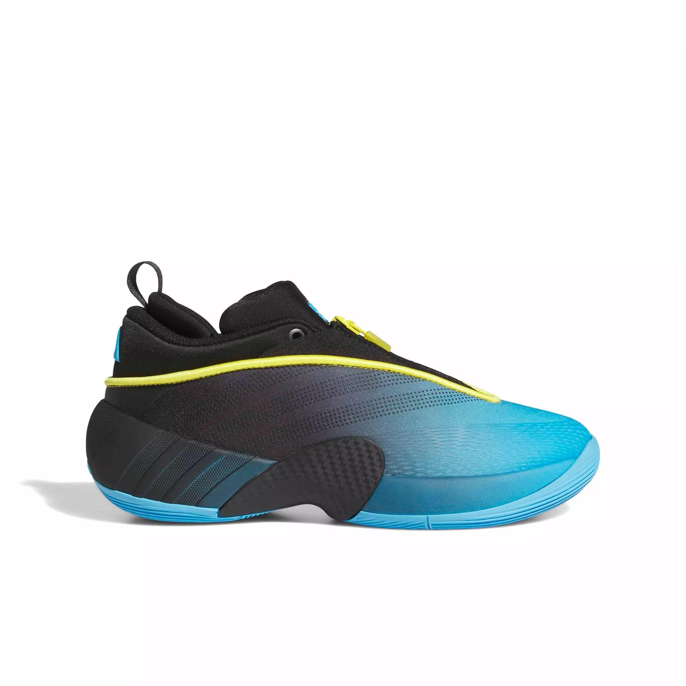 adidas D.O.N. Issue 7 J "Lucid Aquamarine/Core Black/Yellow" Grade School Boys' Basketball Shoe - AQUAMARINE/BLACK/YELLOW