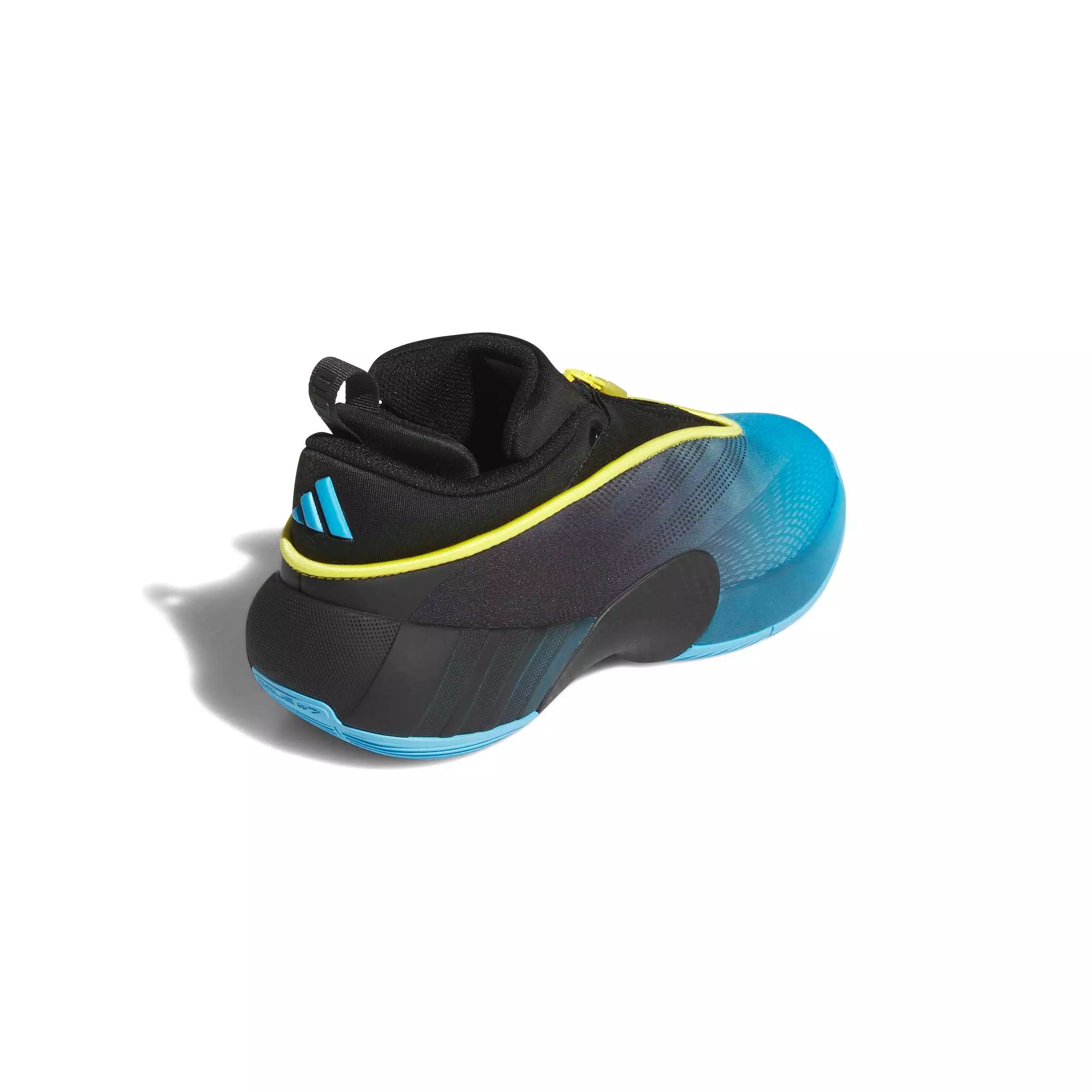 adidas D.O.N. Issue 7 J "Lucid Aquamarine/Core Black/Yellow" Grade School Boys' Basketball Shoe - AQUAMARINE/BLACK/YELLOW