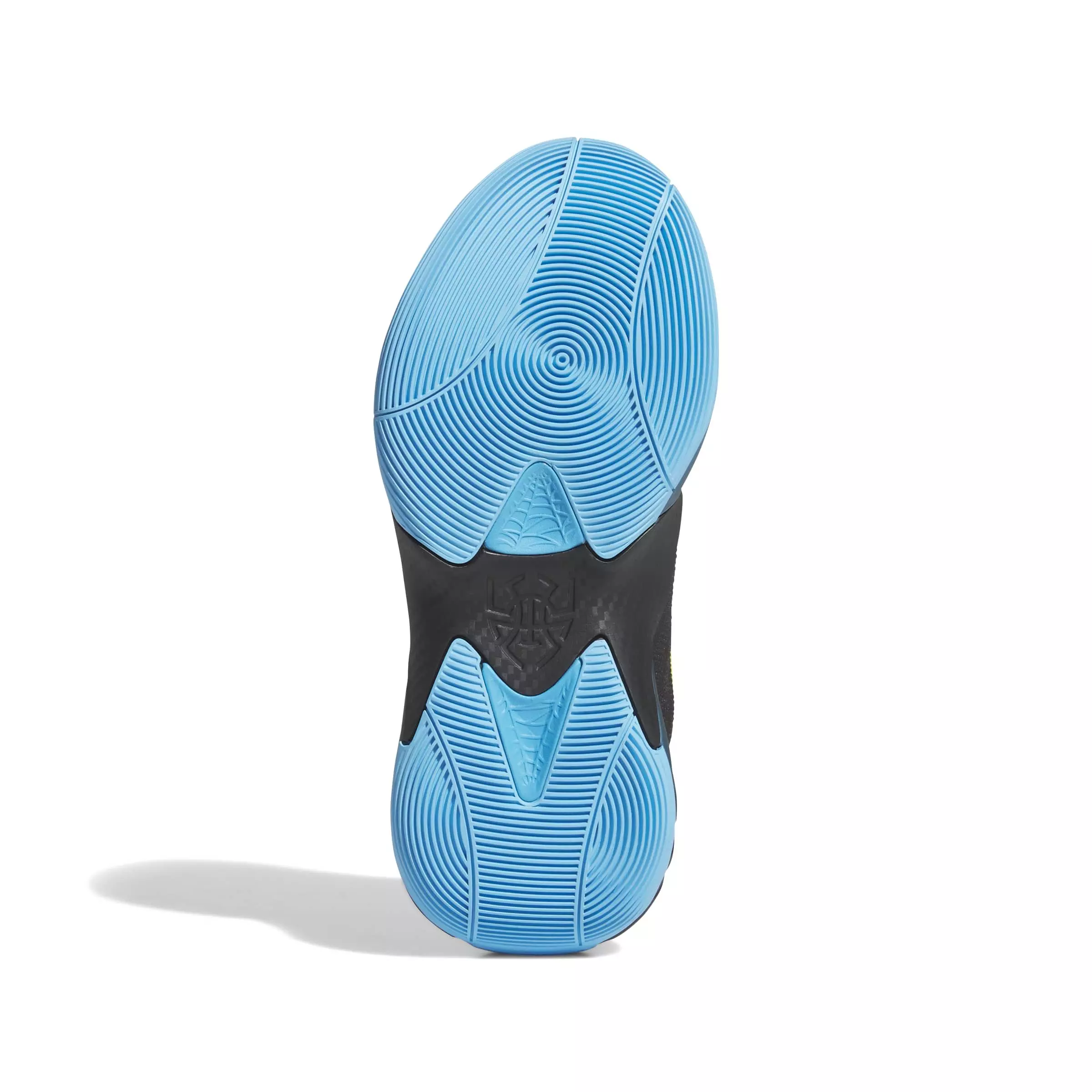 adidas D.O.N. Issue 7 J "Lucid Aquamarine/Core Black/Yellow" Grade School Boys' Basketball Shoe - AQUAMARINE/BLACK/YELLOW