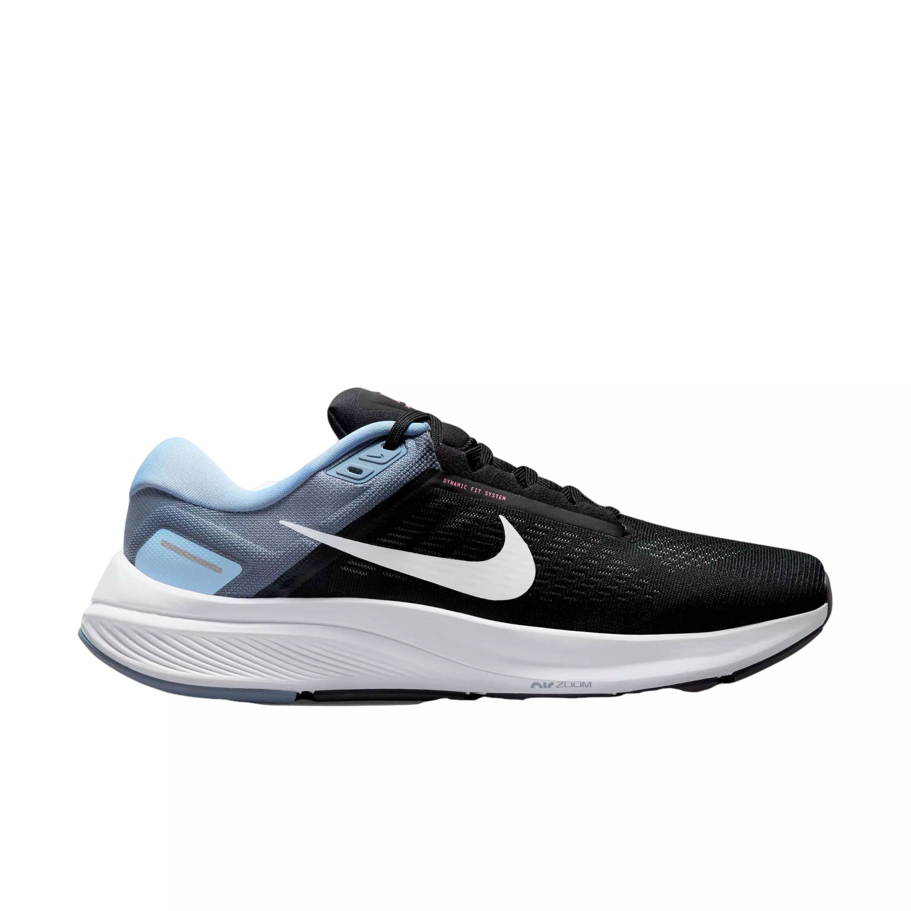 Nike Structure 24 "Black/White/Ashen Slate/Cobalt Bliss" Men's Running Shoe - BLACK/WHITE/ASHEN/COBALT