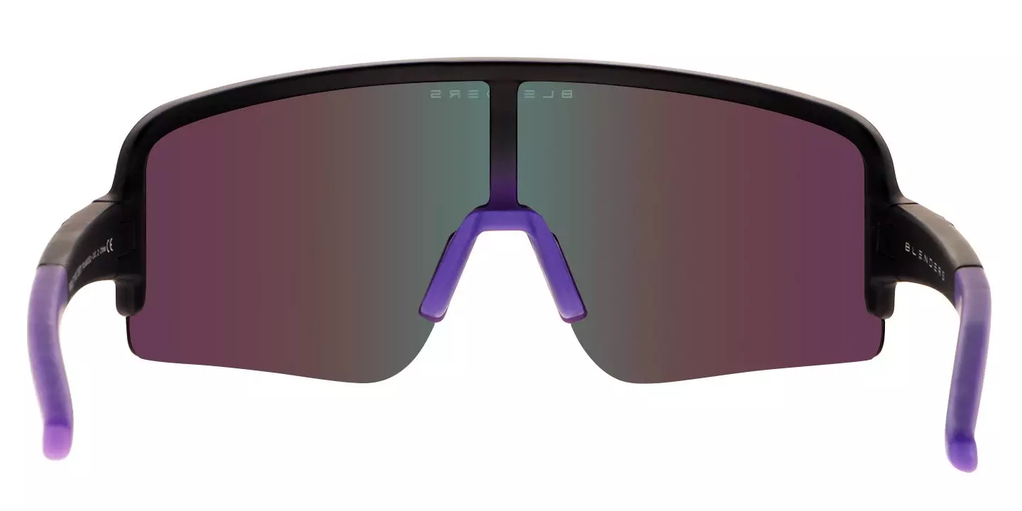 Blenders Eclipse X2 Violet Victory Polarized Mirrored Sunglasses - PURPLE