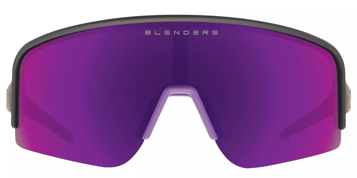 Blenders Eclipse X2 Violet Victory Polarized Mirrored Sunglasses - PURPLE