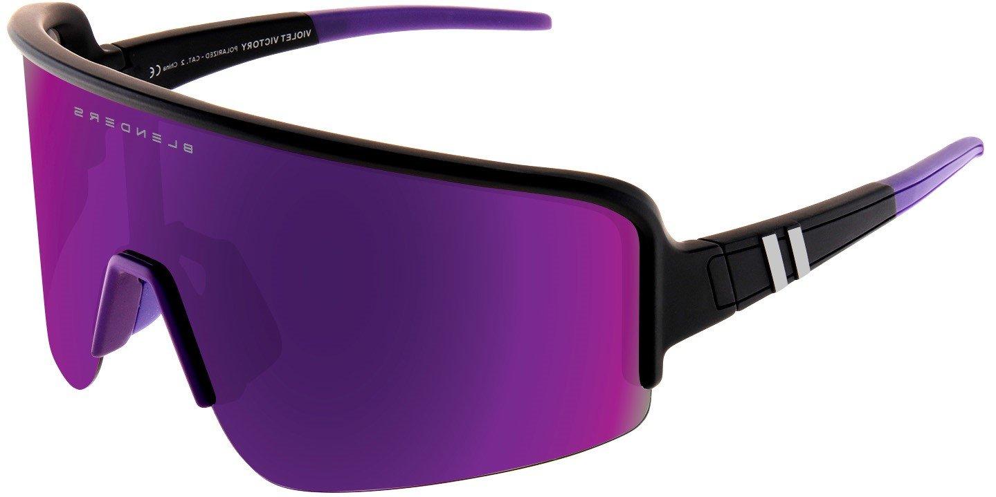 Blenders Eclipse X2 Violet Victory Polarized Mirrored Sunglasses - PURPLE Thumbnail View 5