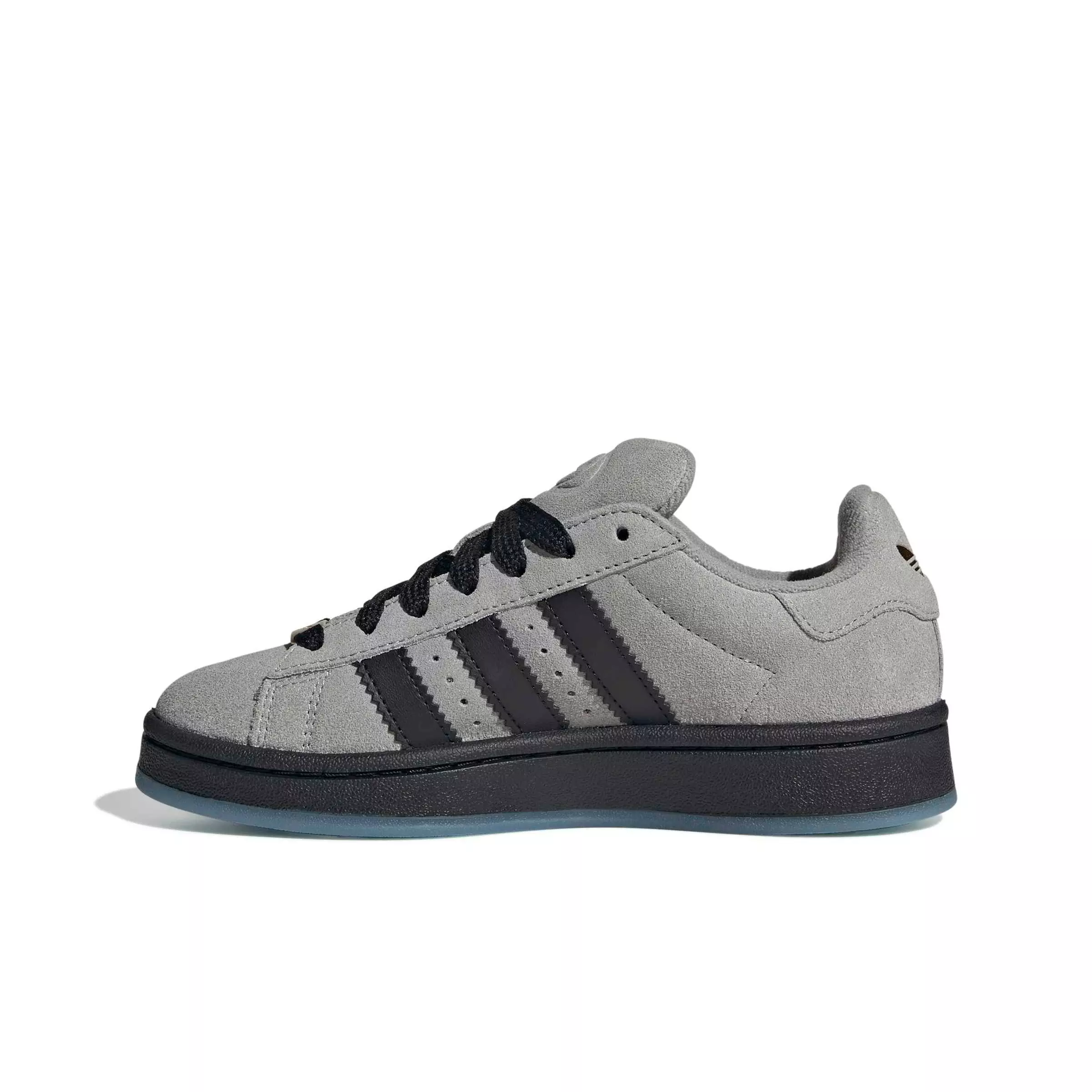 adidas Originals Campus 00s "Mgh Solid Grey/Ftwr White/Clear Sky" Grade School Boys' Shoe - GREY/WHITE/SKY