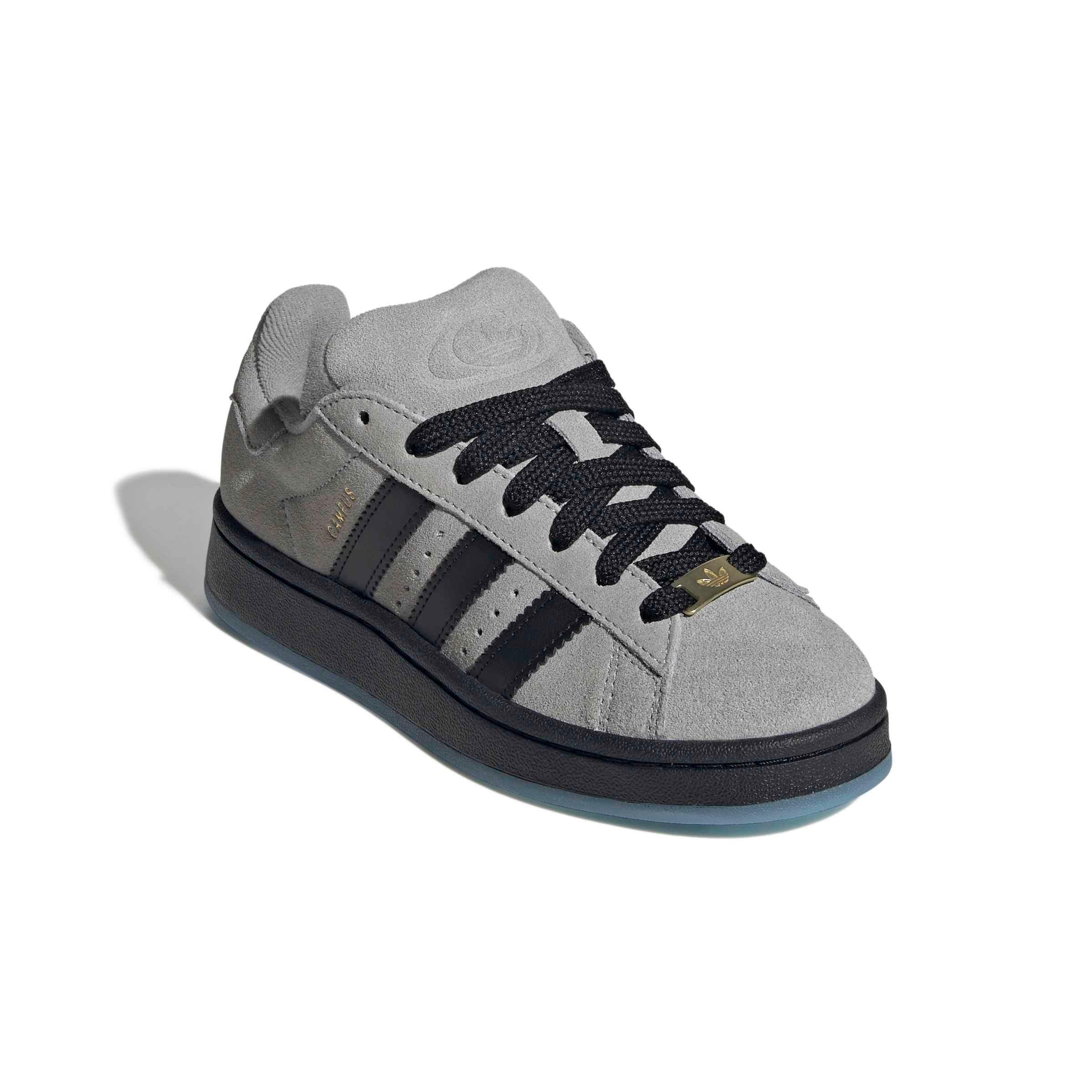 adidas Originals Campus 00s "Mgh Solid Grey/Ftwr White/Clear Sky" Grade School Boys' Shoe - GREY/WHITE/SKY Thumbnail View 3