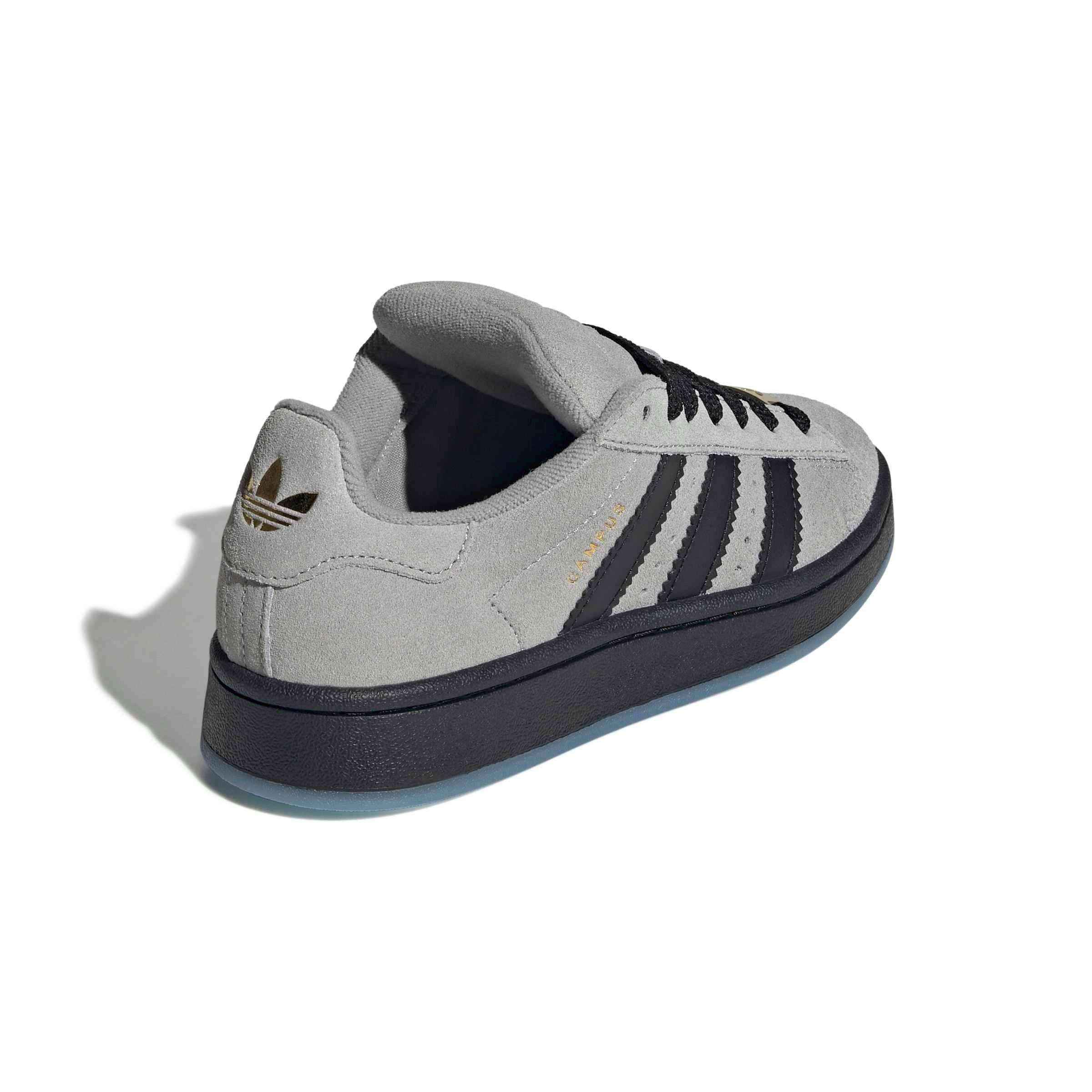 adidas Originals Campus 00s "Mgh Solid Grey/Ftwr White/Clear Sky" Grade School Boys' Shoe - GREY/WHITE/SKY Thumbnail View 4