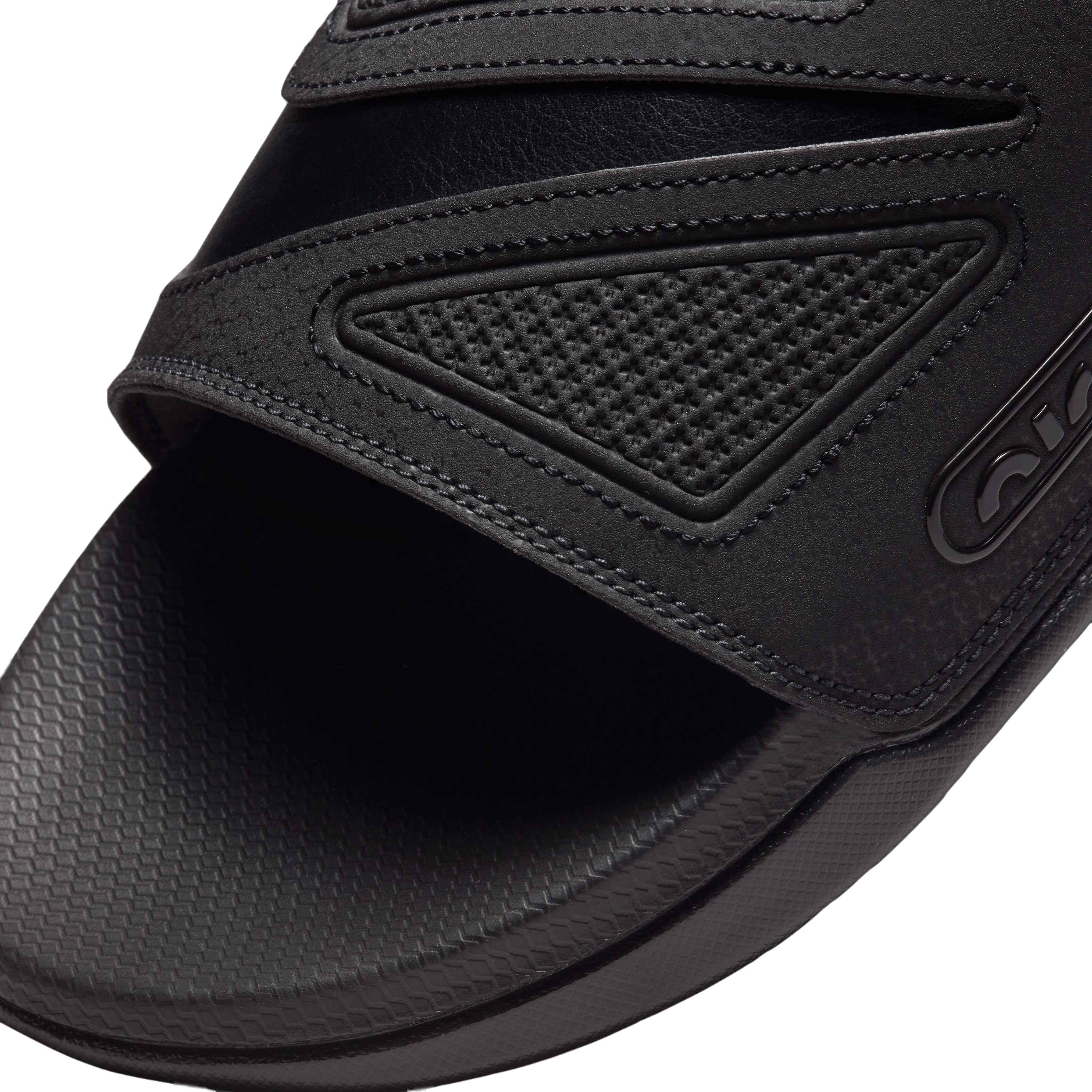 Nike Air Max Cirro "Black/Black/Black" Men's Slide - BLACK/BLACK/BLACK Thumbnail View 6