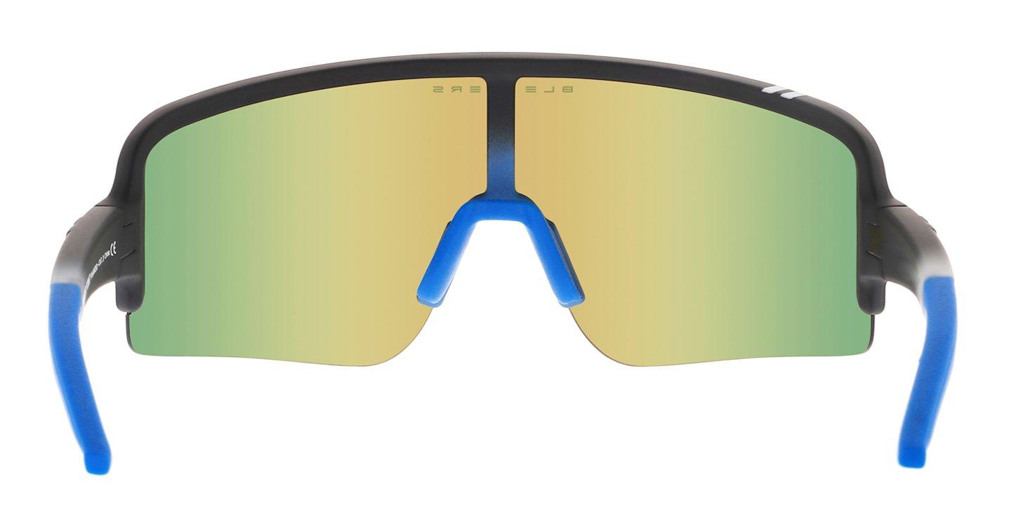 Blenders Eclipse X2 Breaker Point Polarized Mirrored Sunglasses - BLUE Thumbnail View 2