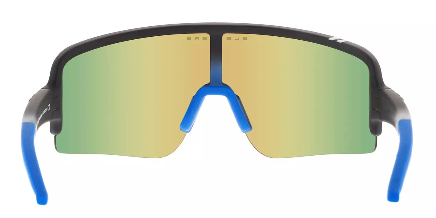 Blenders Eclipse X2 Breaker Point Polarized Mirrored Sunglasses - BLUE
