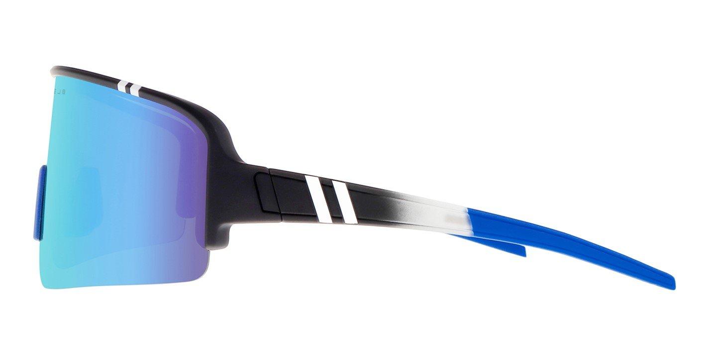 Blenders Eclipse X2 Breaker Point Polarized Mirrored Sunglasses - BLUE Thumbnail View 3