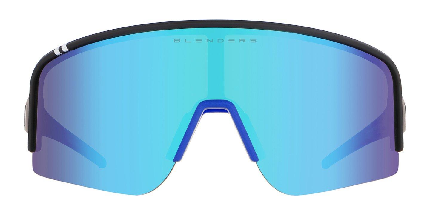 Blenders Eclipse X2 Breaker Point Polarized Mirrored Sunglasses - BLUE Thumbnail View 4