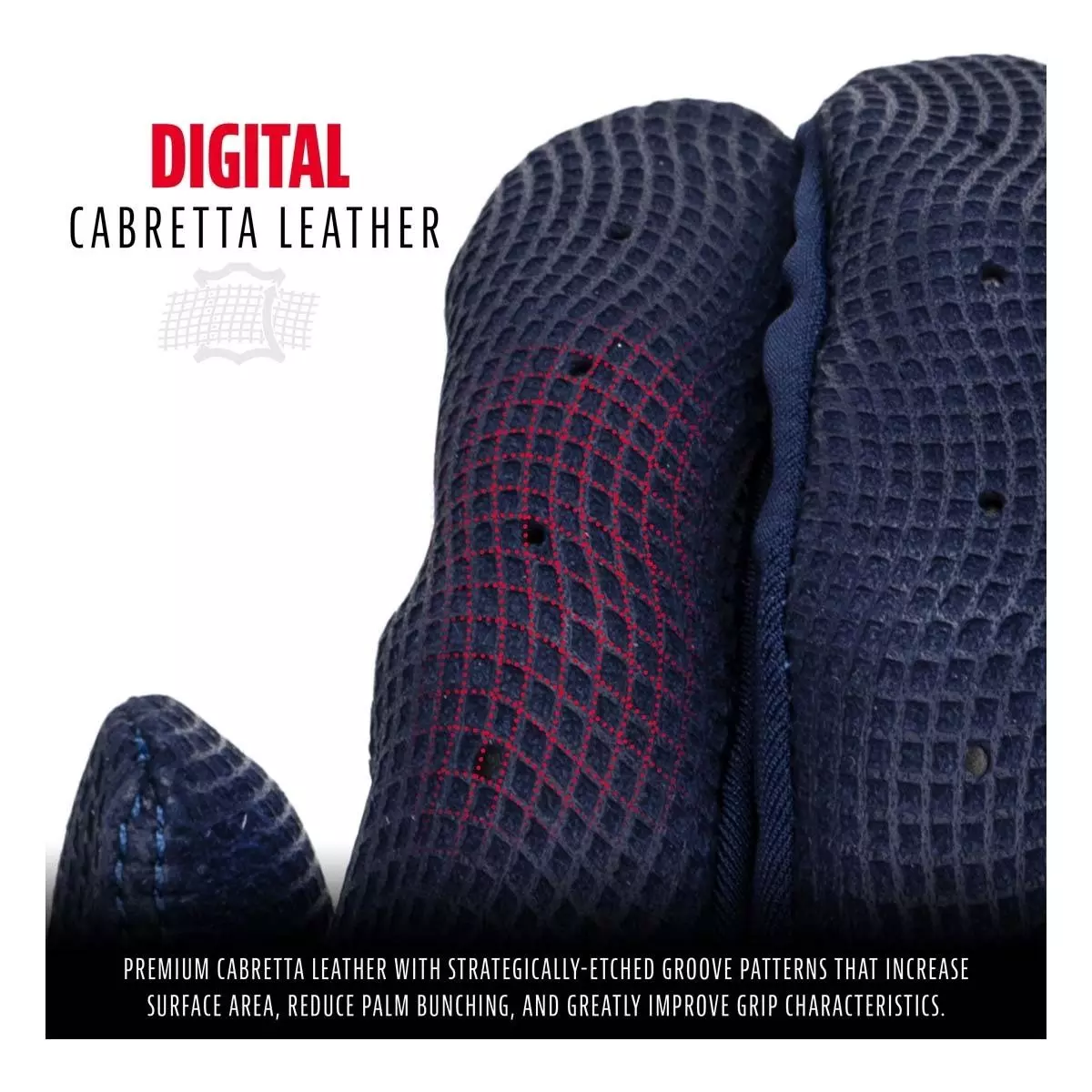 Franklin Sports MLB Pro Classic Baseball Batting Gloves - NAVY