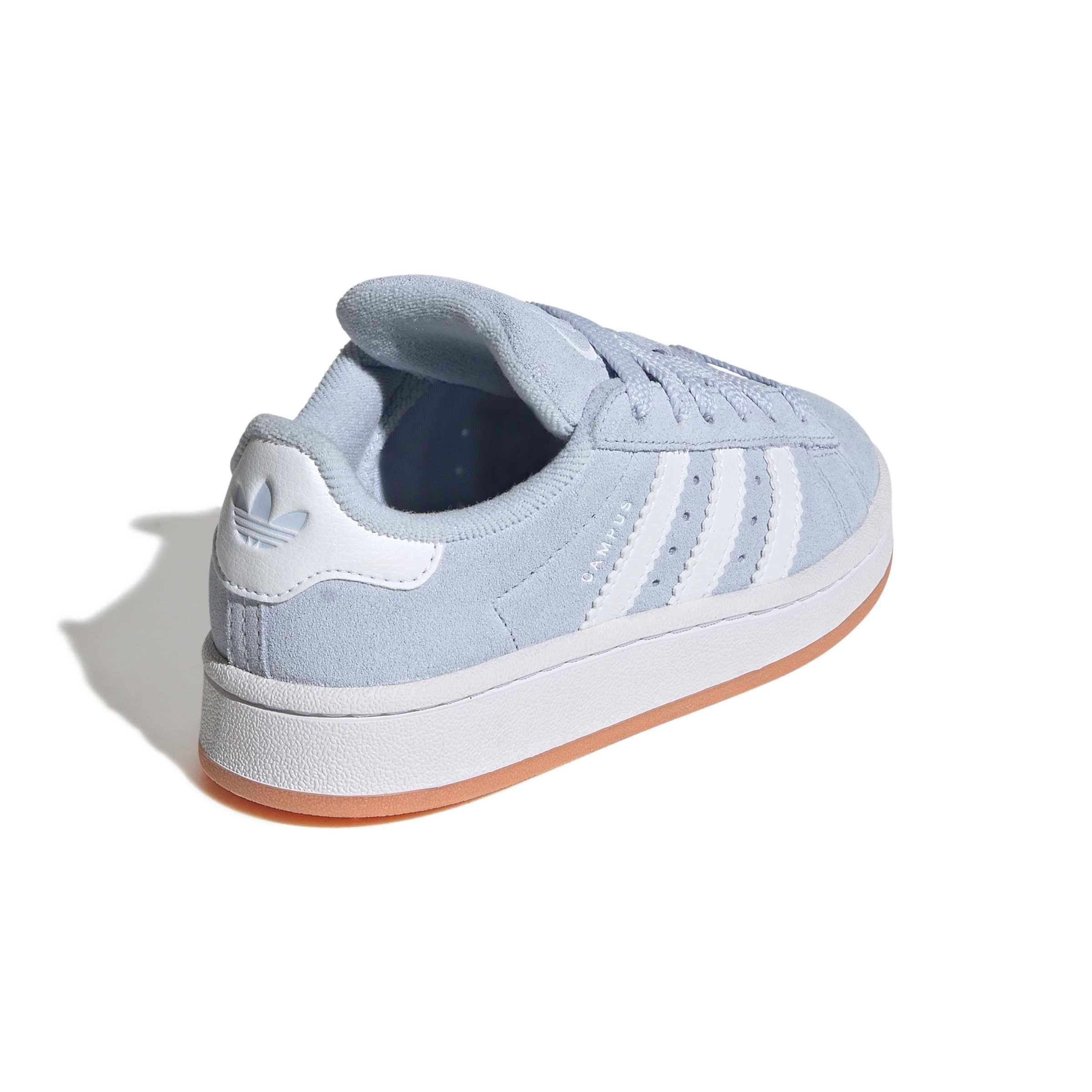 adidas Originals Campus 00s "Crystal Sky/Ftwr White/Gum 2" Preschool Girls' Shoe - SKY/WHITE/GUM Thumbnail View 4