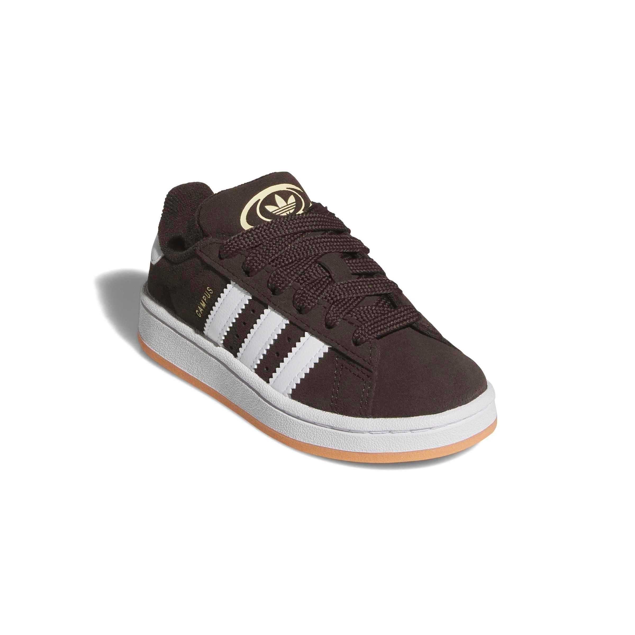 adidas Originals Campus 00s "Aurora Coffee/Ftwr White/Gum 2" Preschool Boys' Shoe - COFFEE/WHITE/GUM Thumbnail View 3