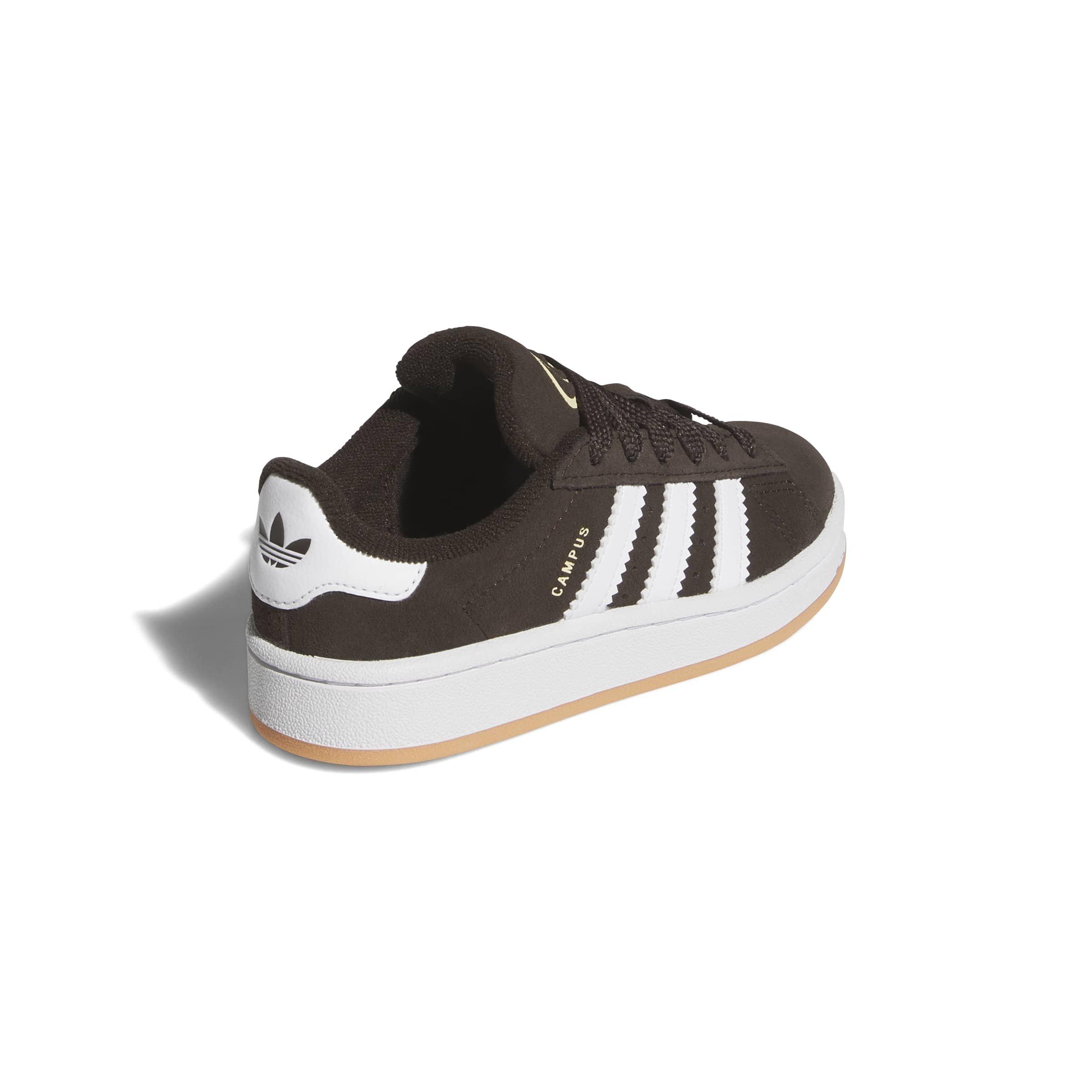 adidas Originals Campus 00s "Aurora Coffee/Ftwr White/Gum 2" Preschool Boys' Shoe - COFFEE/WHITE/GUM Thumbnail View 4
