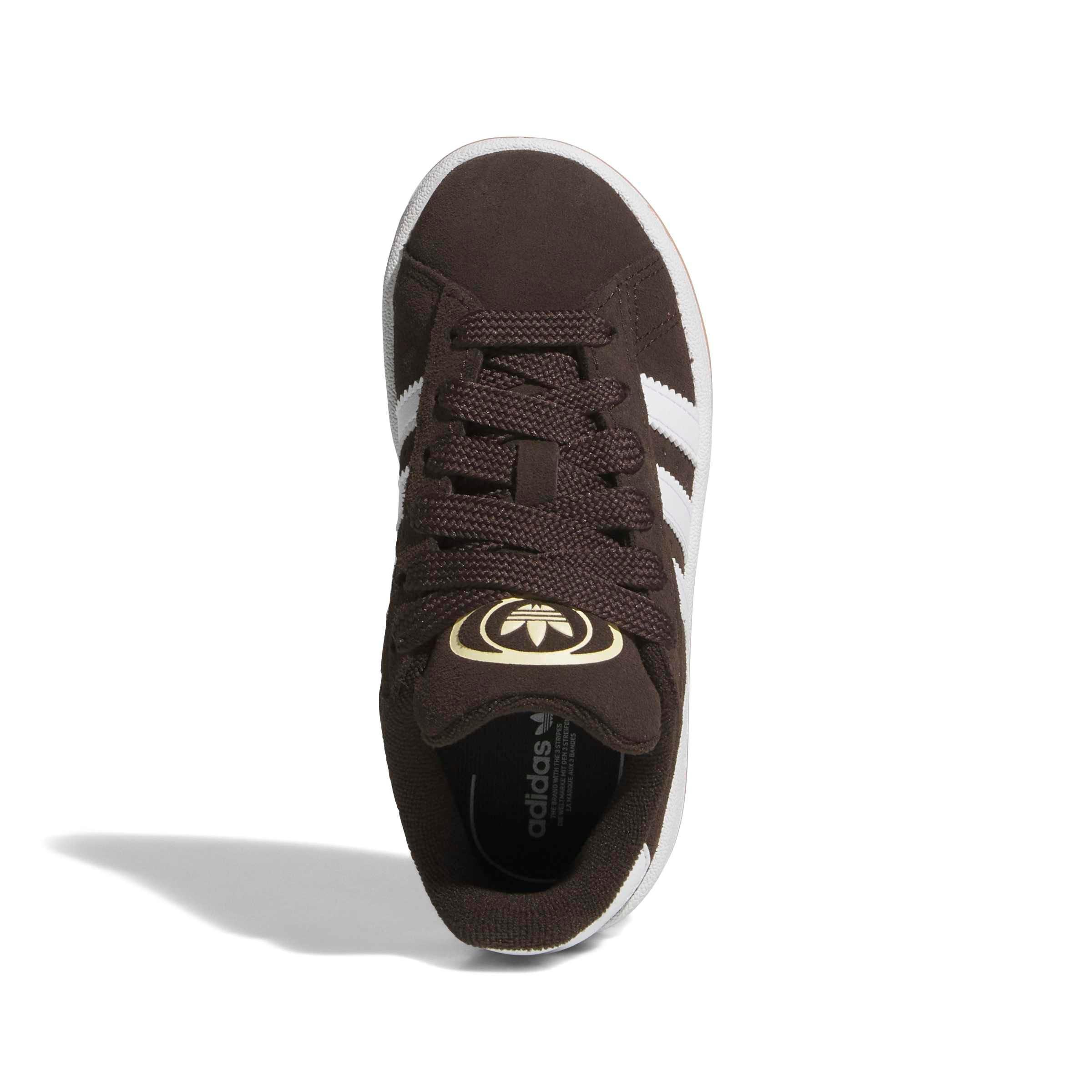 adidas Originals Campus 00s "Aurora Coffee/Ftwr White/Gum 2" Preschool Boys' Shoe - COFFEE/WHITE/GUM Thumbnail View 5