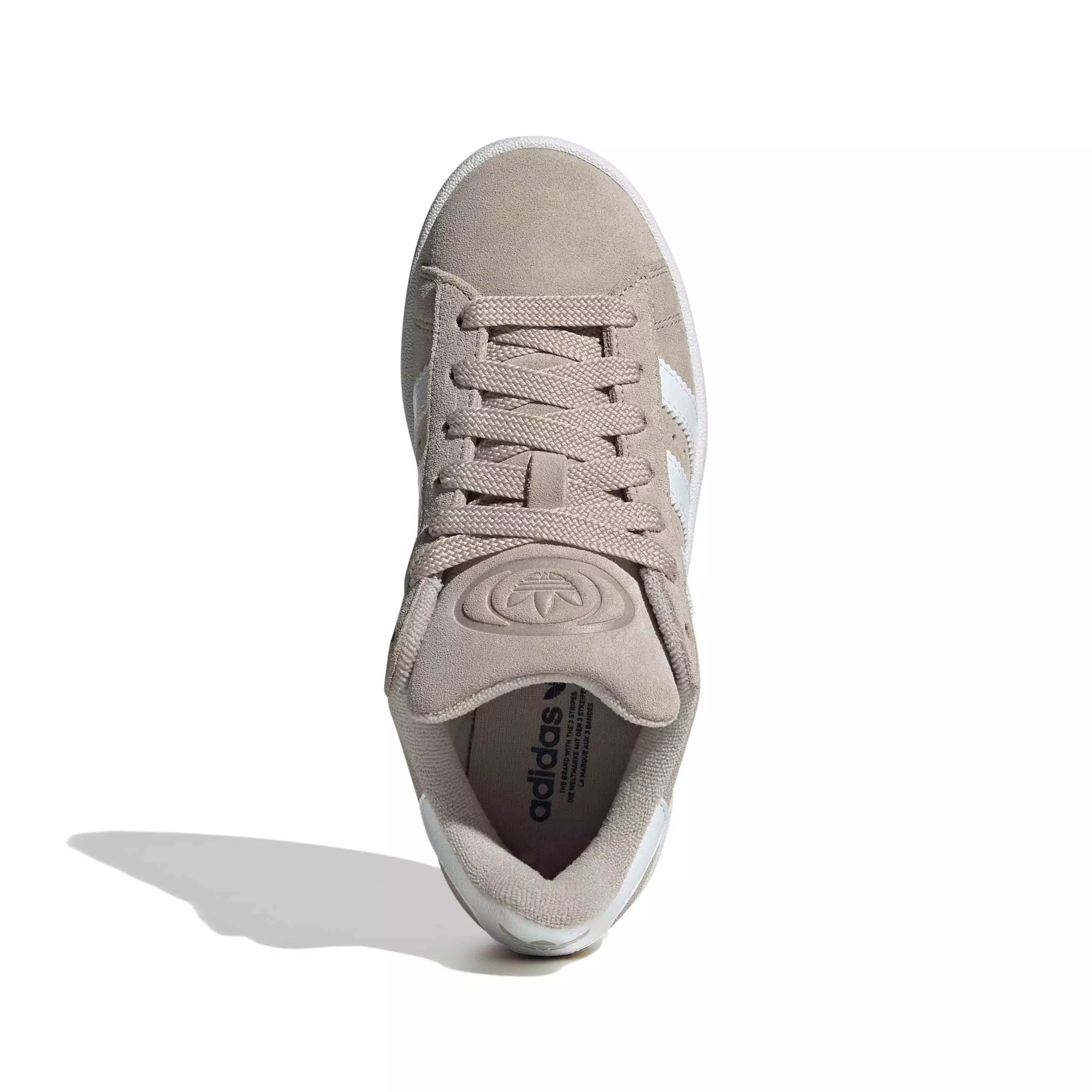 adidas Originals Campus 00s "Wonder Beige/Ftwr White/Ftwr White" Grade School Boys' Shoe - BEIGE/WHITE/WHITE
