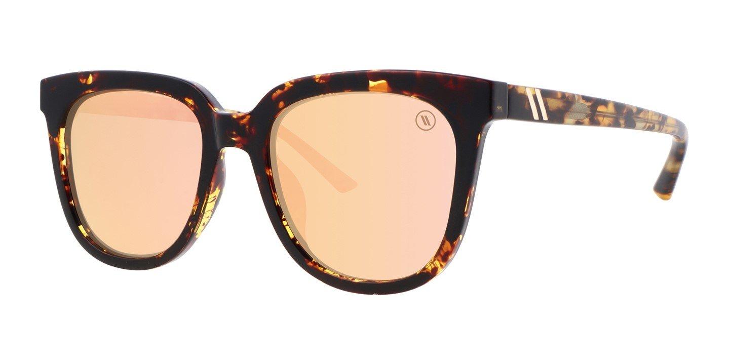 Blenders Grove Wildcat Love Polarized Mirrored Sunglasses - BROWN Thumbnail View 1